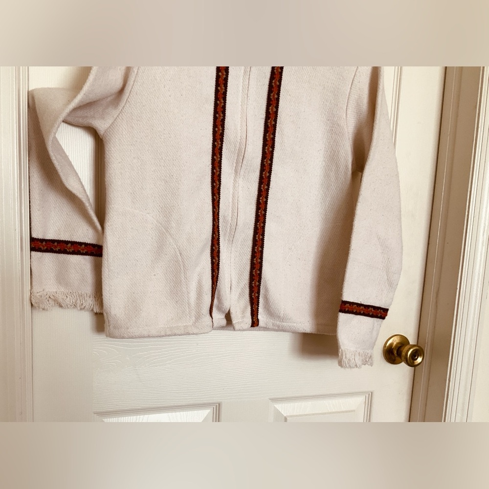 RARE-ISH, HOODIE JACKET. BAJA STYLE HOODIE. - Picture 3 of 14